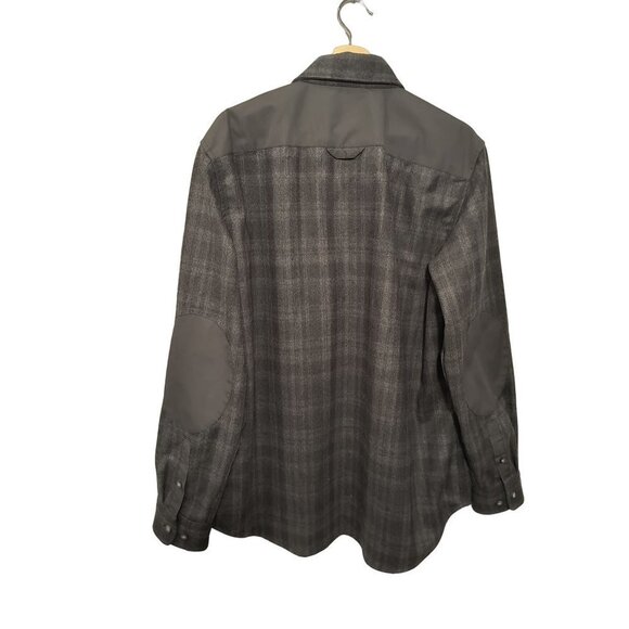 Fjällräven Övik Re-Wool Long-Sleeve Shirt Men's size XL Rare Sold Out Design - Picture 5 of 14